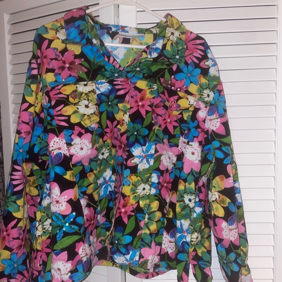 Carolina Colors Floral Women's Jacket - Picture 3 of 9